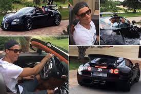 Cristiano Ronaldo shows off incredible Bugatti Veyron he bought for £1.7million