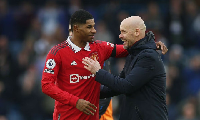 Erik ten Hag backs red-hot Marcus Rashford to achieve feat not seen at Man Utd since Robin van Persie a DECADE ago