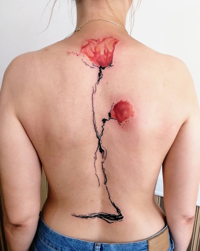 50+ of the Coolest Spine Tattoo Ideas Ever