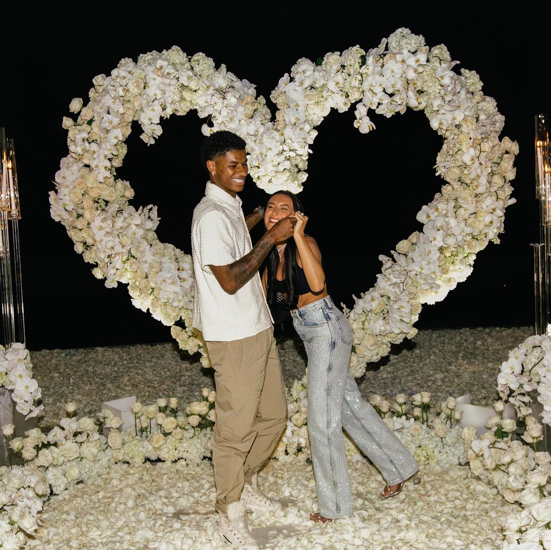 Inside Marcus Rashford’s relationship with Lucia Loi, from childhood sweethearts to romantic Hollywood proposal