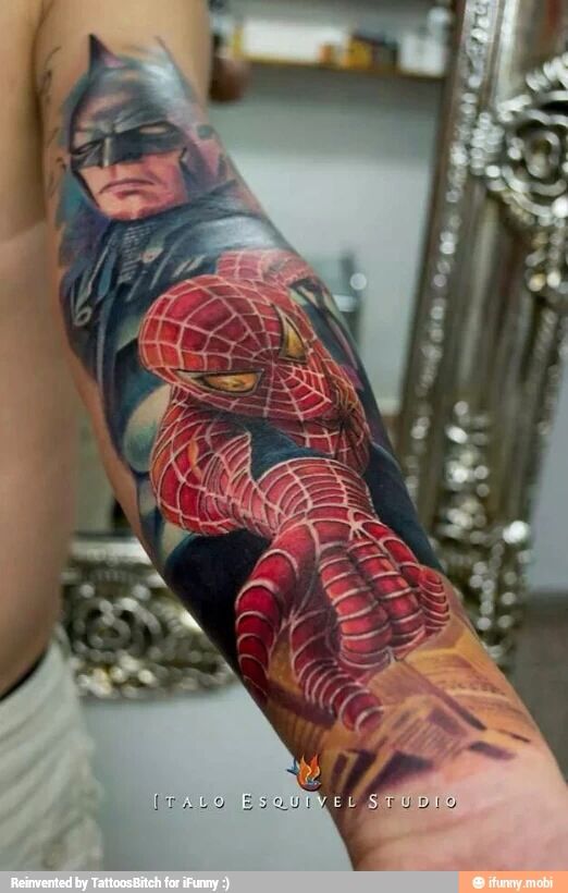 Top 100+ Marvel Tattoo Ideas [2023 Inspiration Guide] – exploretheworls.com