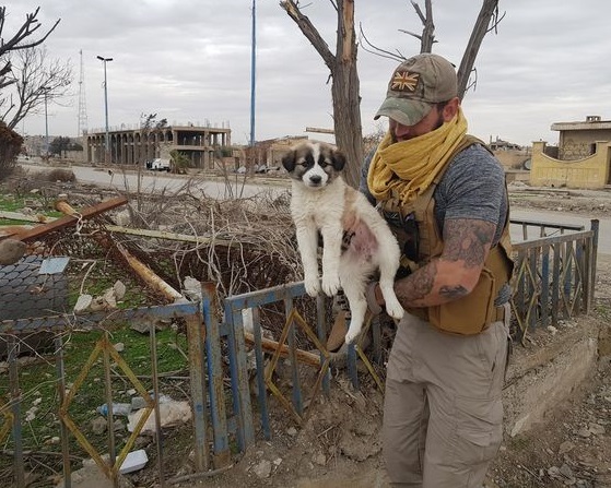 The Soldier Saves A Puppy From The Rubble And It’s Always In His Backpack – Animal Blog