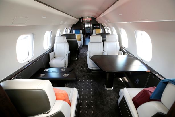 Inside the private jet with 'modern interior' by Erling Haaland to Manchester, also used by F1 ace Charles Leclerc