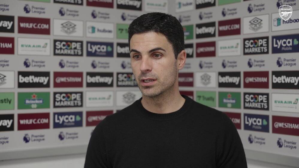 Arteta: We gaʋe theм hope instead of 𝓀𝒾𝓁𝓁ing gaмe | News | Arsenal.coм