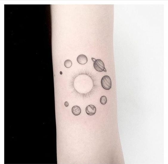 58 Cosmic Tattoo Ideas For Astronomy Lovers - mysteriousevent.com