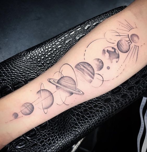 58 Cosmic Tattoo Ideas For Astronomy Lovers - mysteriousevent.com