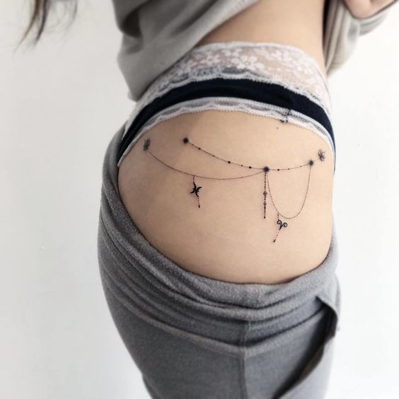 60+ Stunning Lace Tattoo Ideas for a Feminine and Fashionable Look - mysteriousevent.com