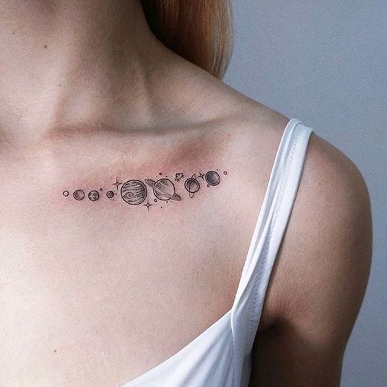 58 Cosmic Tattoo Ideas For Astronomy Lovers - mysteriousevent.com