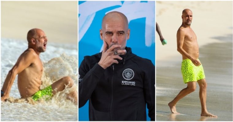 Man City boss Pep Guardiola, 51, enjoys a luxury family holiday on the Caribbean island of Barbados