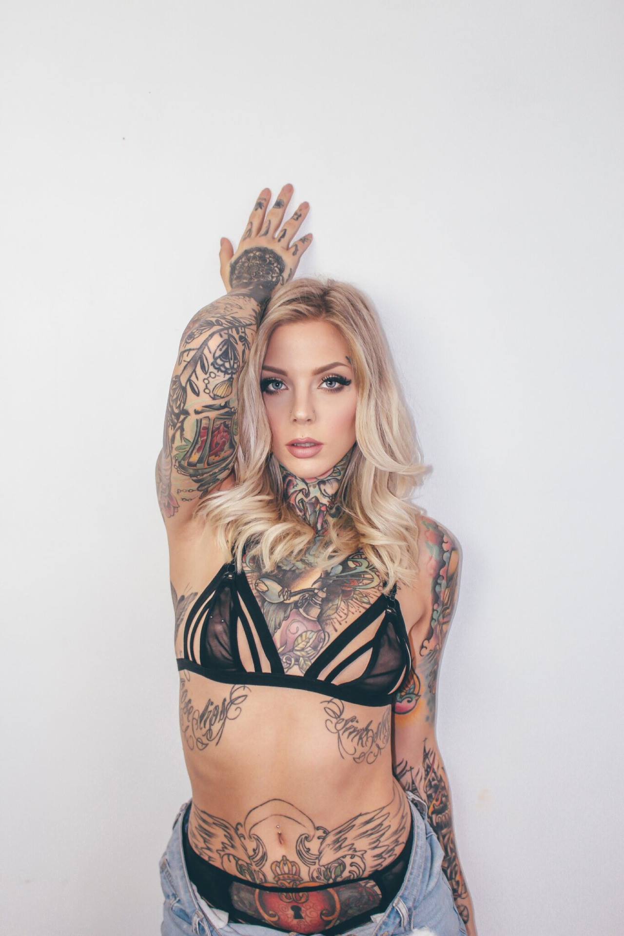 Step into the World of Madison Skye: The Enthralling Tattooed Model Who's Shaking Up the Fashion and Modeling Industry with Her Unmatched Style and Charisma.