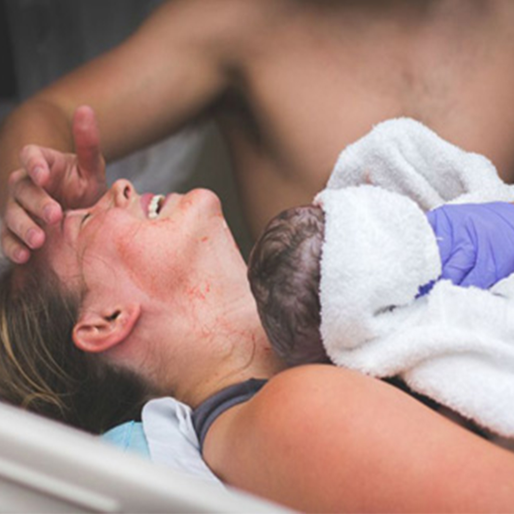 See These Unfiltered, Emotional Photographs of Mothers Welcoming Their Babies