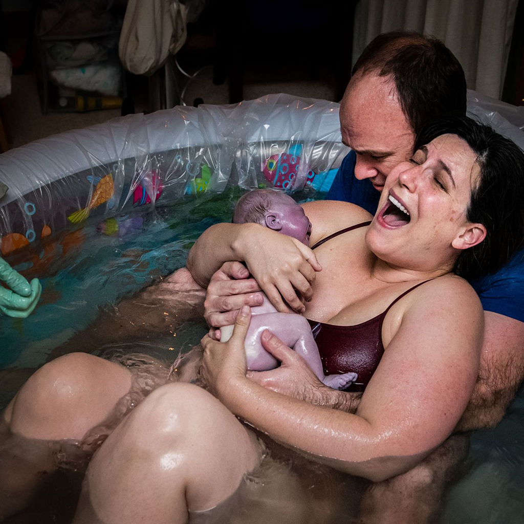 See These Unfiltered, Emotional Photographs of Mothers Welcoming Their Babies