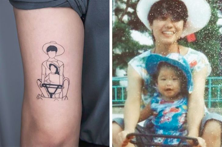 52 Tattoos That Keep Touching Memories Alive - mysteriousevent.com