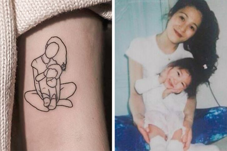 52 Tattoos That Keep Touching Memories Alive - mysteriousevent.com