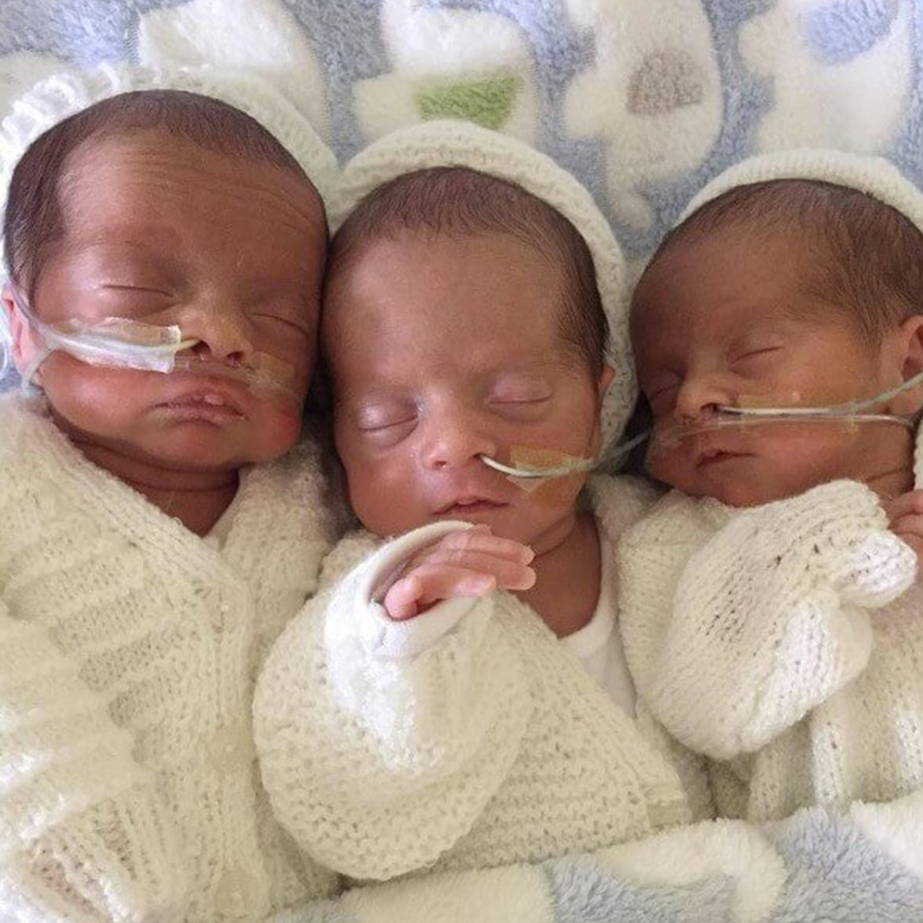 In every way, genetically identical! Miraculous Boy Triplets Defy 200 Million-to-One Odds to Be Born Identical