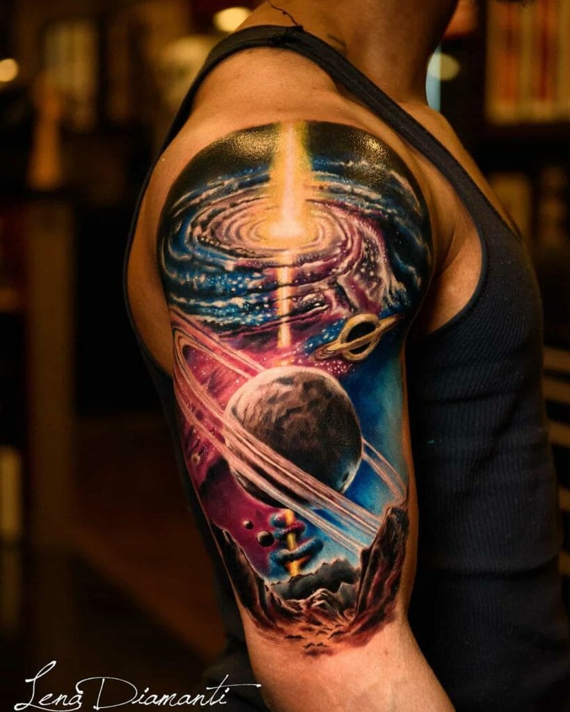 100+ Astounding tattoo designs inspired by the cosmos - mysteriousevent.com