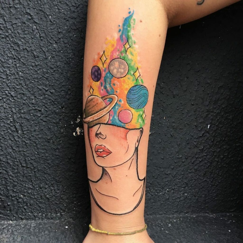 100+ Astounding tattoo designs inspired by the cosmos - mysteriousevent.com