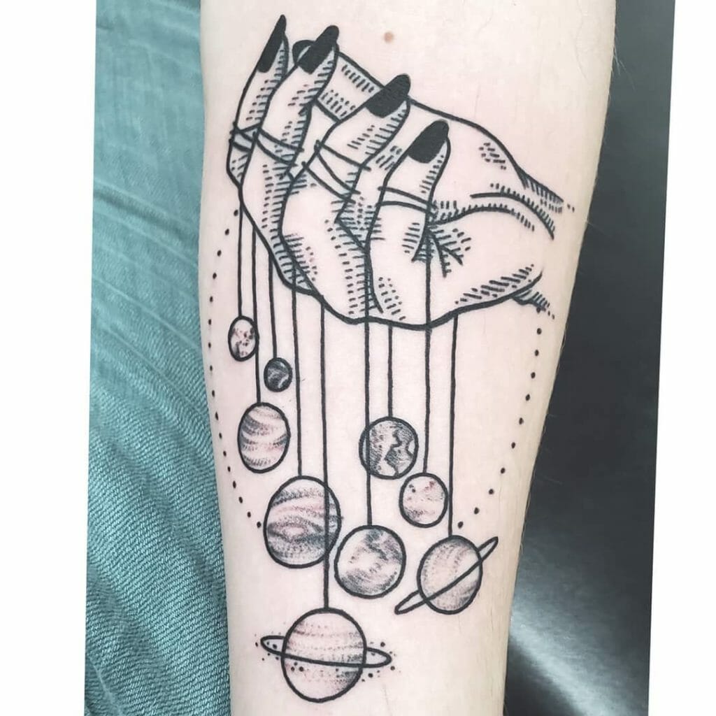 100+ Astounding tattoo designs inspired by the cosmos - mysteriousevent.com