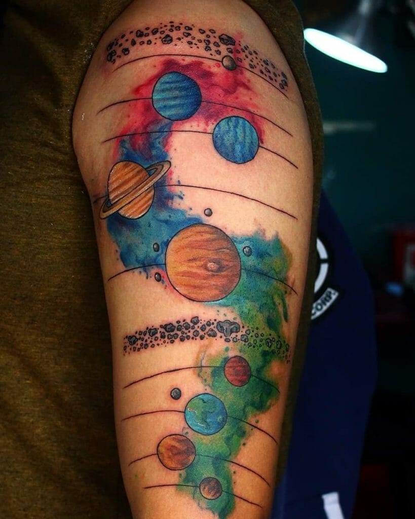 100+ Astounding tattoo designs inspired by the cosmos - mysteriousevent.com