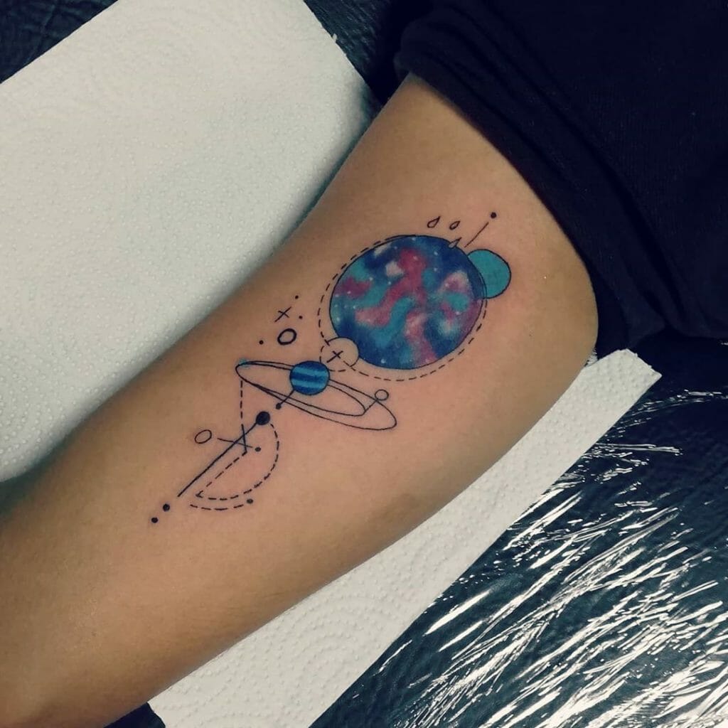 100+ Astounding tattoo designs inspired by the cosmos - mysteriousevent.com