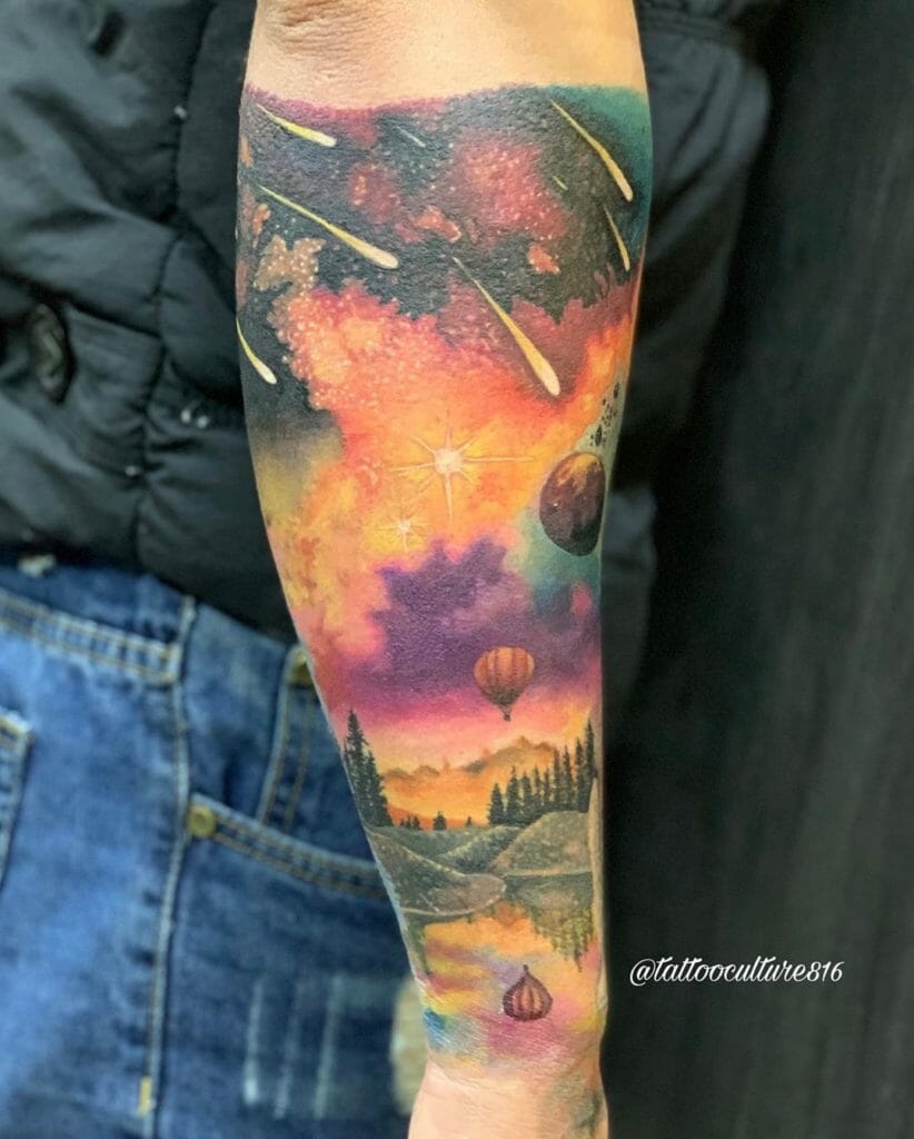 100+ Astounding tattoo designs inspired by the cosmos - mysteriousevent.com