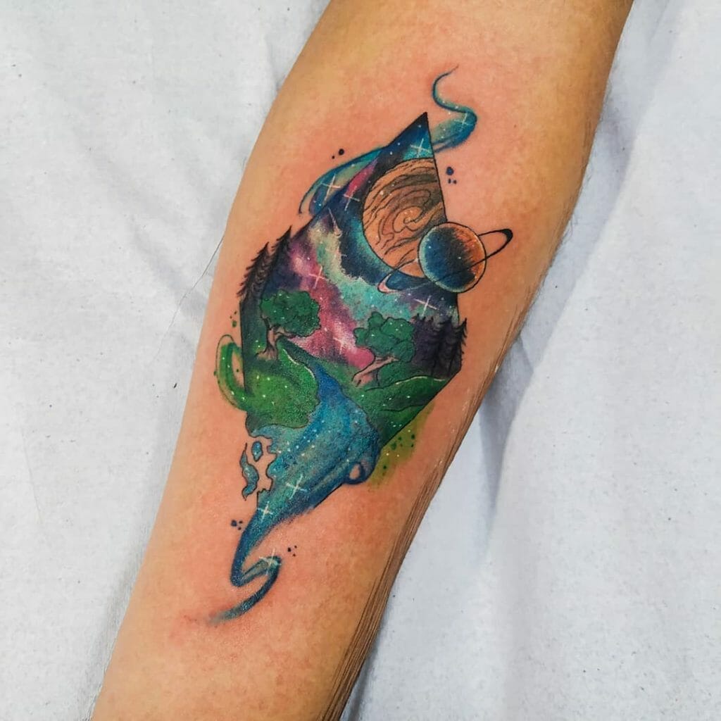 100+ Astounding tattoo designs inspired by the cosmos - mysteriousevent.com