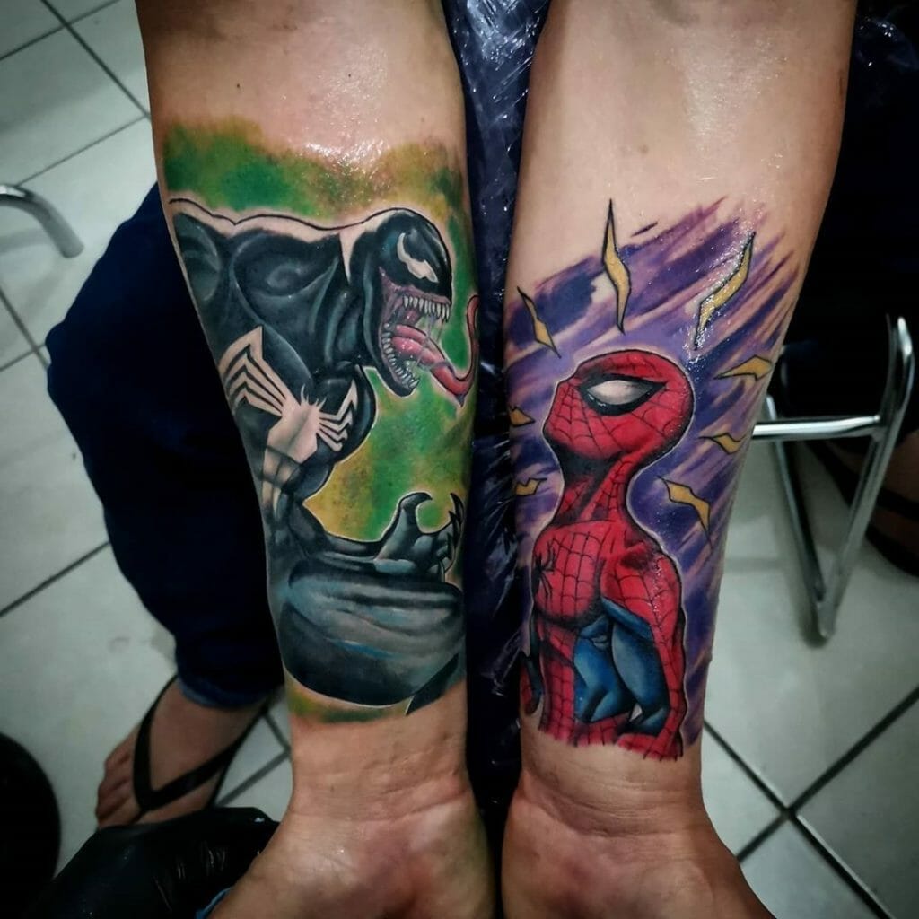 Top 100+ Marvel Tattoo Ideas [2023 Inspiration Guide] – exploretheworls.com