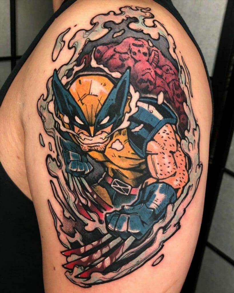 Top 100+ Marvel Tattoo Ideas [2023 Inspiration Guide] – exploretheworls.com