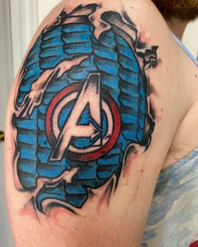 Top 100+ Marvel Tattoo Ideas [2023 Inspiration Guide] – exploretheworls.com