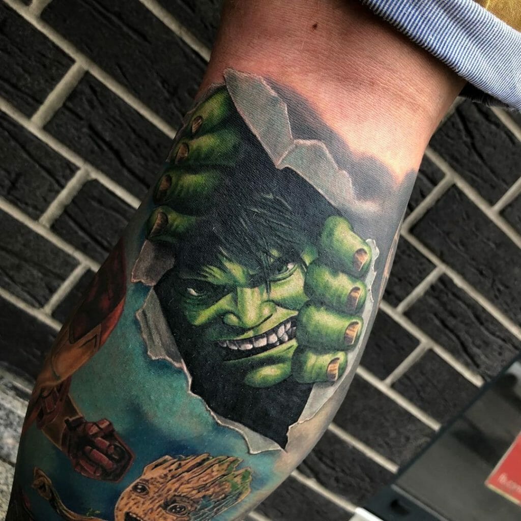 Top 100+ Marvel Tattoo Ideas [2023 Inspiration Guide] – exploretheworls.com