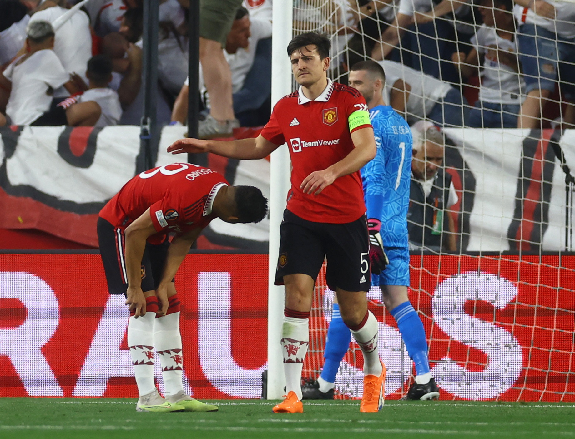 Woeful Red Devils crash OUT of Europa League after De Gea and Maguire disasterclass