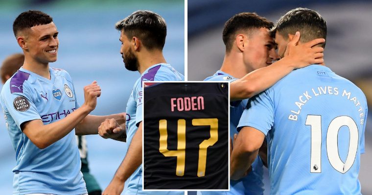 Why does Phil Foden wear the number 47? Manchester City star turned down Sergio Aguero’s shirt to stick with unusual digits