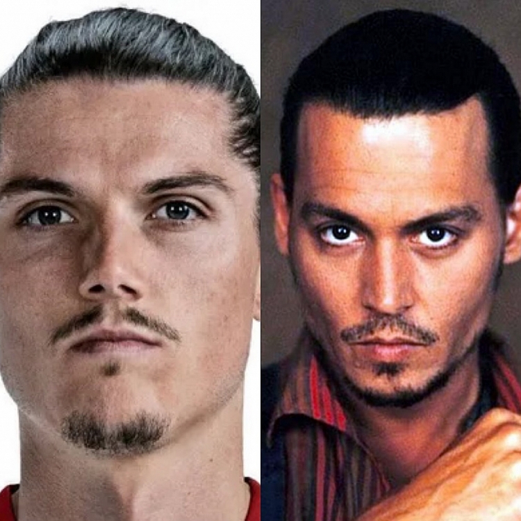 Man Utd fans enjoy seeing Marcel Sabitzer cosplay 'captain jack sparrow' with a unique hairstyle and beard