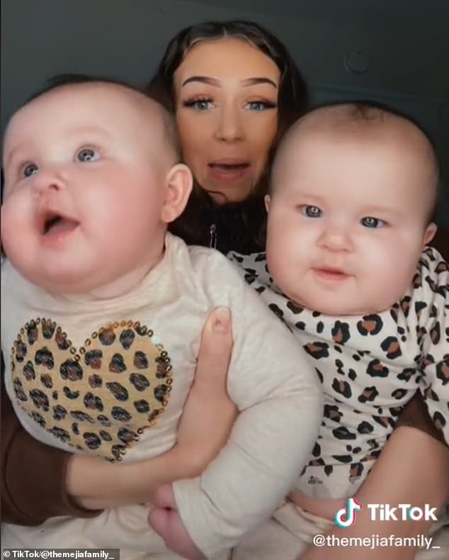 ‘Tiny’ 5’3″ mother of twins who weigh 21 LBS astounds everyone with the size of her gigantic 𝘤𝘩𝘪𝘭𝘥ren