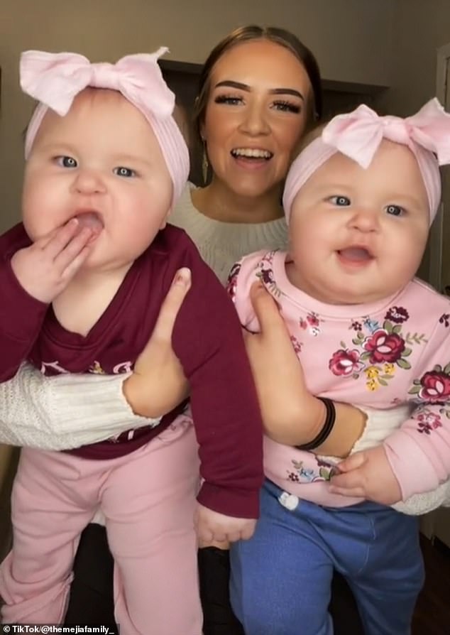 ‘Tiny’ 5’3″ mother of twins who weigh 21 LBS astounds everyone with the size of her gigantic 𝘤𝘩𝘪𝘭𝘥ren