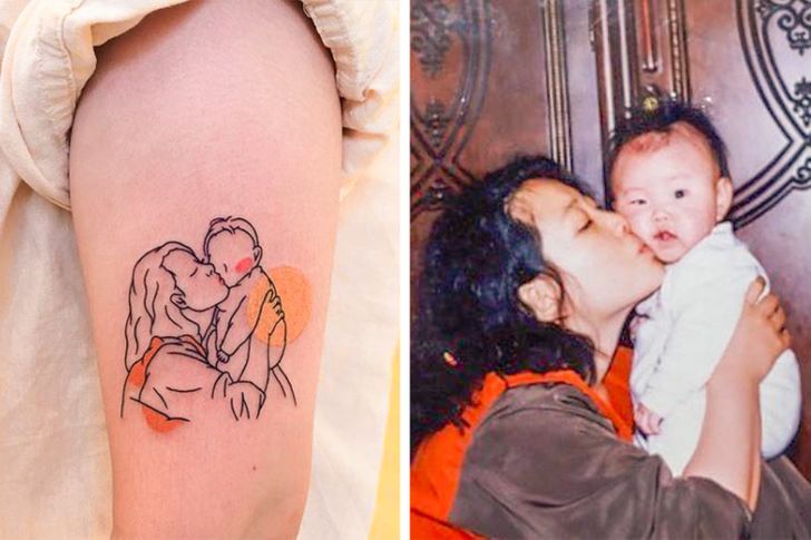 52 Tattoos That Keep Touching Memories Alive - mysteriousevent.com