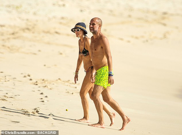 Man City boss Pep Guardiola, 51, enjoys a luxury family holiday on the Caribbean island of Barbados