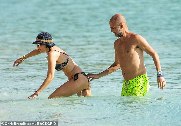 Man City boss Pep Guardiola, 51, enjoys a luxury family holiday on the Caribbean island of Barbados