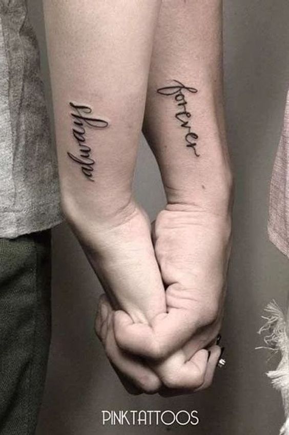 Couple Tattoos | Tattoos For Couple | Get Inked | Couple Goals | Matching  couple tattoos, Couple tattoos love, Married couple tattoos