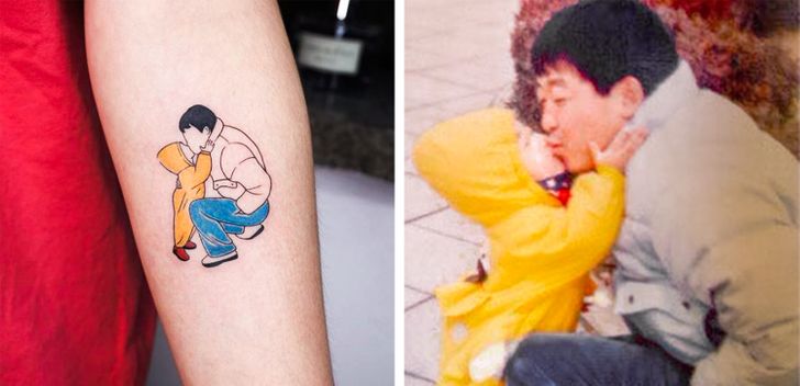 52 Tattoos That Keep Touching Memories Alive - mysteriousevent.com