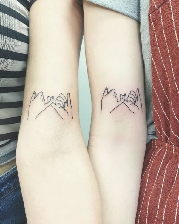 52+ Matching Sister Tattoos to Honor Your Unbreakable Bond - mysteriousevent.com