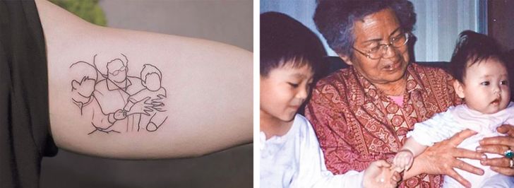 52 Tattoos That Keep Touching Memories Alive - mysteriousevent.com