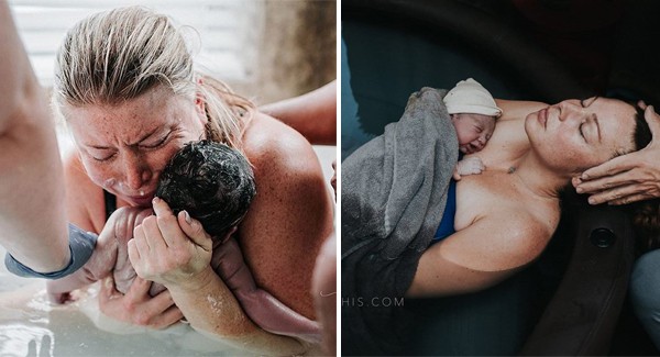 Powerful Photos of Women Giving Birth – Baby’s First Moments of Life