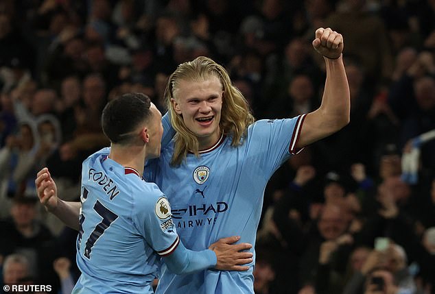 'VAR is always against us!' video officials with viewers claiming John Stones' first half goal 'deserves to be overturned' and Ruben Dias' 'kick out' on Ben White was 'completely overlooked'