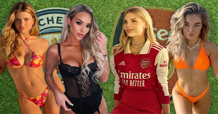 Meet Man City and Arsenal’s Wags, from a British Airways flight attendant to a reality TV star, as the teams face off