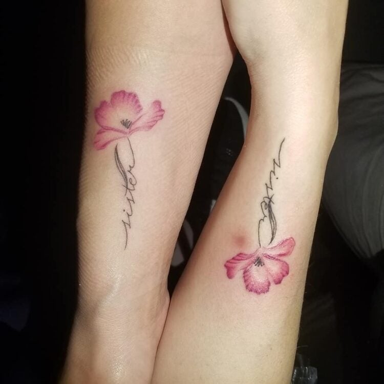 52+ Matching Sister Tattoos to Honor Your Unbreakable Bond - mysteriousevent.com