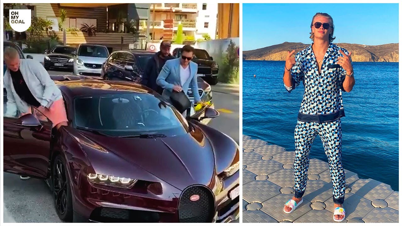 Erling Haaland looks stylish as he takes a private jet to Monaco in a £1,200 Dolce & Gabbana tracksuit and watches the Grand Prix from the yacht