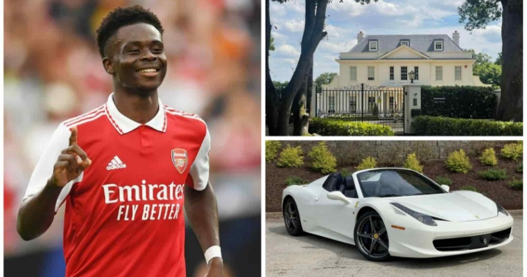 Bukayo Saka's Car Collection: He is a Ferrari and Mercedes enthusiast