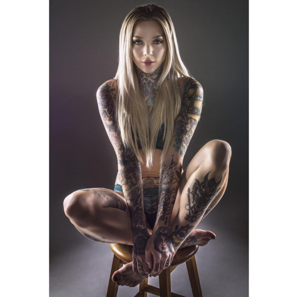 Step into the World of Madison Skye: The Enthralling Tattooed Model Who's Shaking Up the Fashion and Modeling Industry with Her Unmatched Style and Charisma.