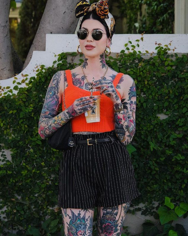 Annɑ Meliani: The Tattooed Model Redefining Beauty Standards in Fashion - mysteriousevent.com